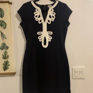 Dark Blue Vintage Dress